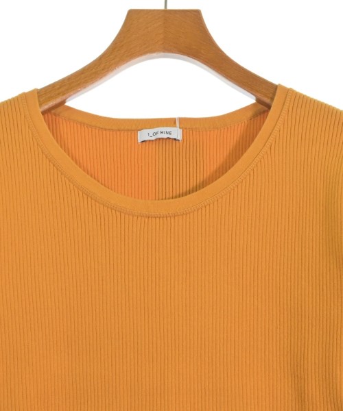 1_OF MINE（ワンオブマイン）Tシャツ・カットソー オレンジ サイズ:F レディース/2200665413063