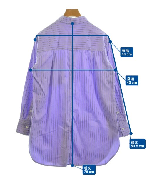 1_OF MINE（ワンオブマイン）カジュアルシャツ 紫 サイズ:F レディース/2200666224095