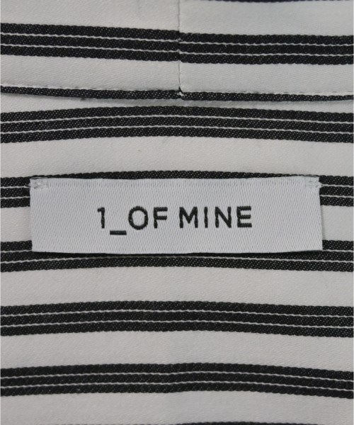 1_OF MINE（ワンオブマイン）カジュアルシャツ 白 サイズ:F レディース/2200729138031
