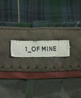 1_OF MINE（ワンオブマイン）スラックス 紺 サイズ:40(M位) レディース/2200720757071