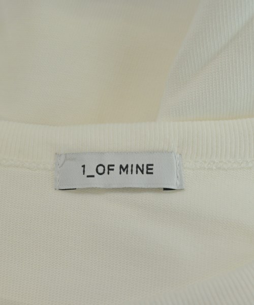 1_OF MINE（ワンオブマイン）Tシャツ・カットソー 白 サイズ:-(M位) レディース/2200682963091