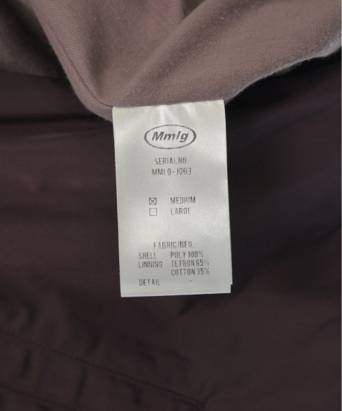 87MM Mmlg（パルチルエムエムエムエムエルジー）ブルゾン 赤 サイズ:M メンズ/2200517067017