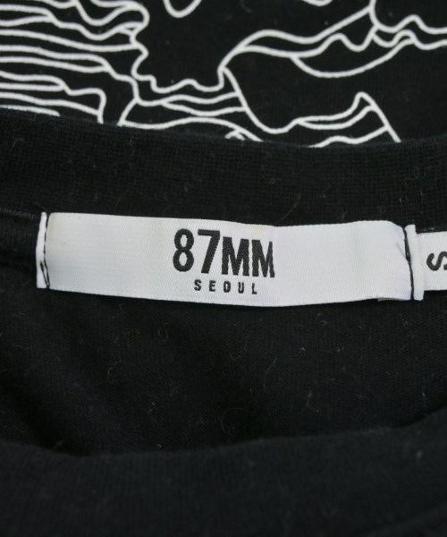 87MM Mmlg（パルチルエムエムエムエムエルジー）Tシャツ・カットソー 黒 サイズ:S レディース/2200630090114