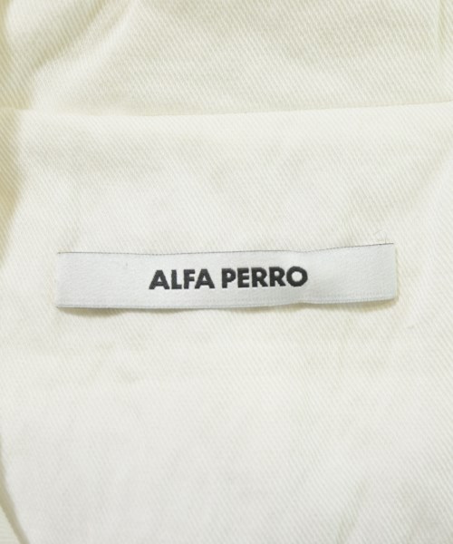 ALFA PERRO（アルファペッロ）その他 白 サイズ:1(S位) レディース/2200712901031