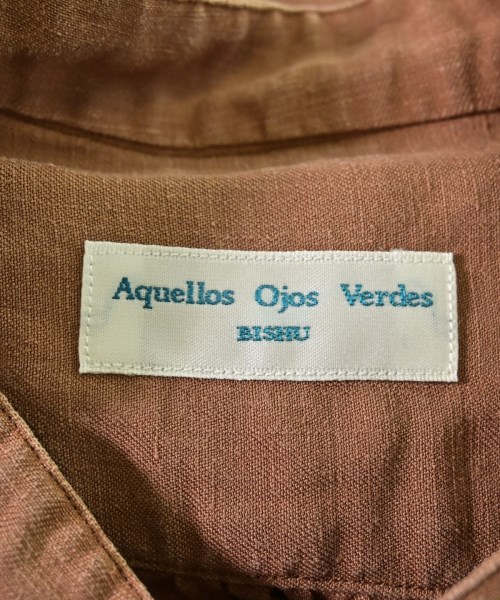 Aquellos Ojos Verdes（アケヨスオホスヴェルデス）カジュアルシャツ 茶 サイズ:3(M位) メンズ/2200616399019