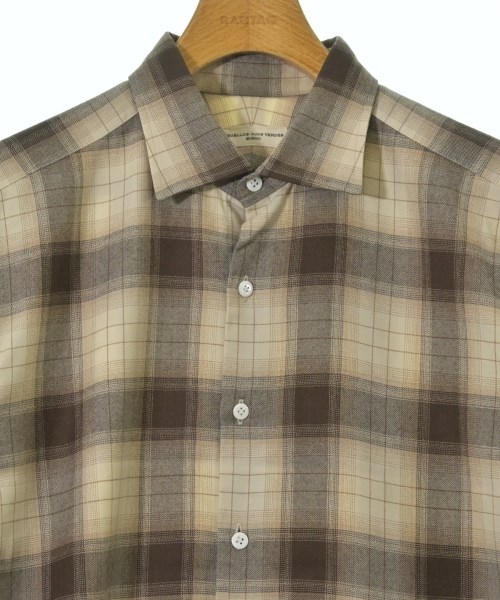 Aquellos Ojos Verdes（アケヨスオホスヴェルデス）カジュアルシャツ 茶 サイズ:3(L位) メンズ/2200671013066