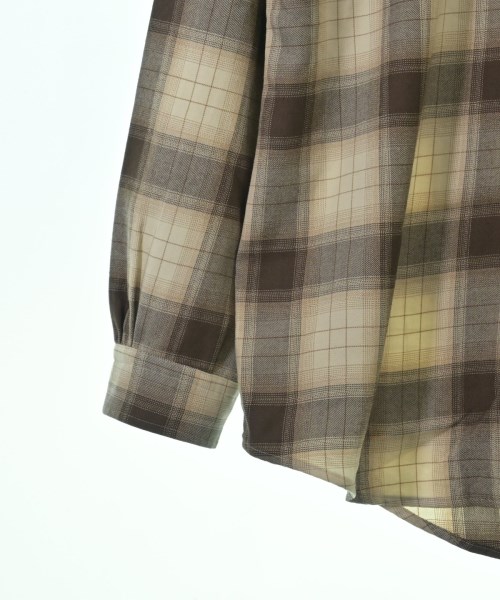 Aquellos Ojos Verdes（アケヨスオホスヴェルデス）カジュアルシャツ 茶 サイズ:3(L位) メンズ/2200671013066