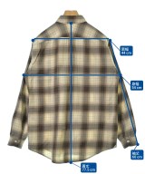 Aquellos Ojos Verdes（アケヨスオホスヴェルデス）カジュアルシャツ 茶 サイズ:3(L位) メンズ/2200671013066