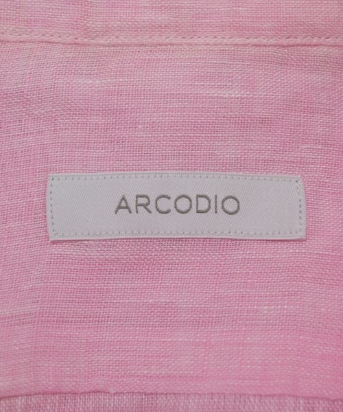 ARCODIO（アルコディオ）カジュアルシャツ ピンク サイズ:41(XL位) メンズ/2200631244028