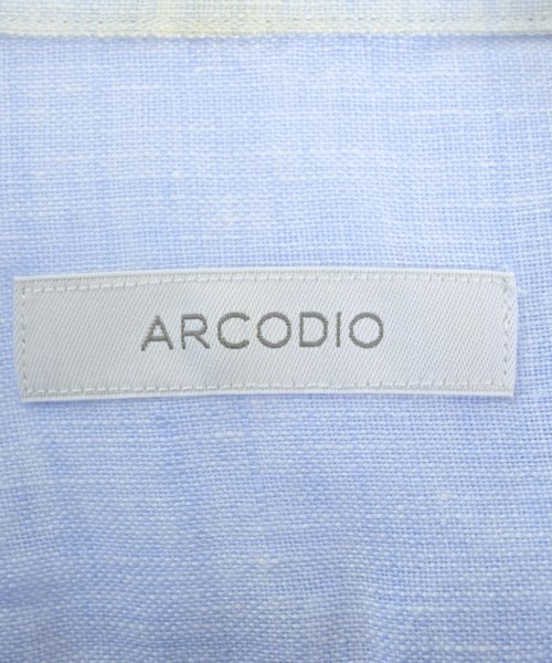 ARCODIO（アルコディオ）カジュアルシャツ 青 サイズ:38(S位) メンズ/2200654436042