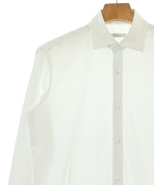 ARCODIO（アルコディオ）カジュアルシャツ 白 サイズ:38(S位) メンズ/2200715742273