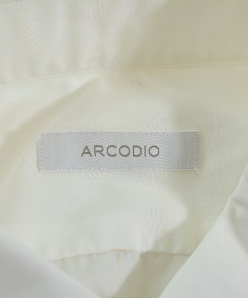 ARCODIO（アルコディオ）ドレスシャツ 白 サイズ:38(S位) メンズ/2200636504257