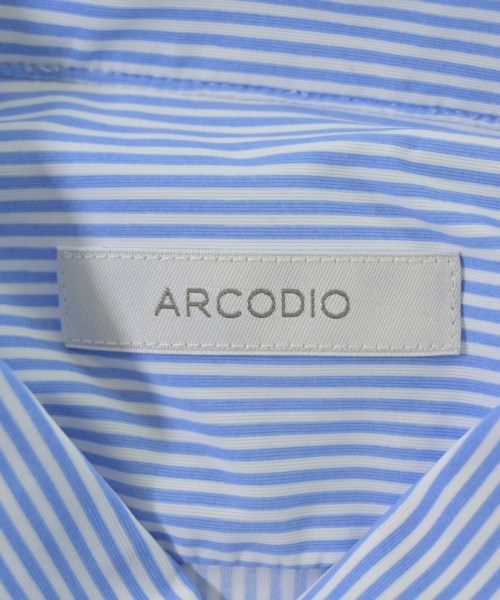 ARCODIO（アルコディオ）カジュアルシャツ 青 サイズ:40(L位) メンズ/2200640996048