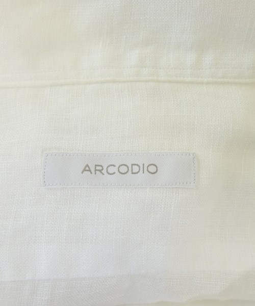 ARCODIO（アルコディオ）カジュアルシャツ 白 サイズ:37(S位) レディース/2200688326067