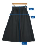 atelier naruse（アトリエナルセ）ロング・マキシ丈スカート 黒 サイズ:-(M位) レディース/2200695581114