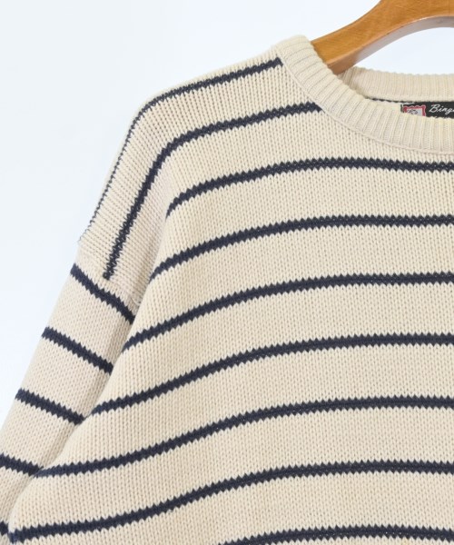 Binghamton Knitting（ビンガムトンニッティング）ニット・セーター ベージュ サイズ:XL メンズ/2200608807072