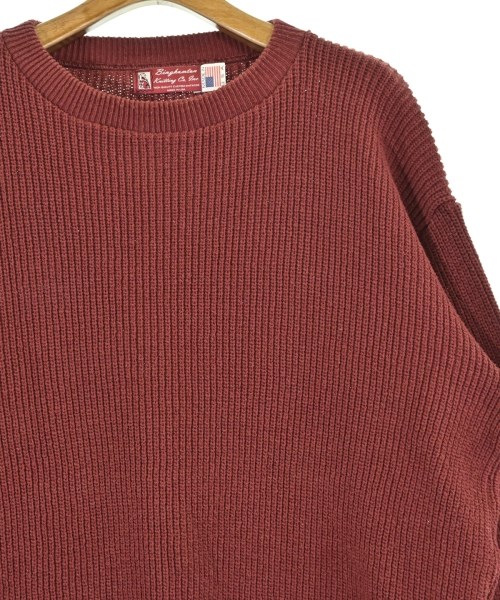 Binghamton Knitting（ビンガムトンニッティング）ニット・セーター 赤 サイズ:-(XXL位) メンズ/2200712406178
