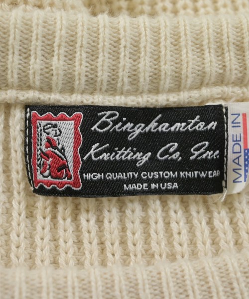 Binghamton Knitting（ビンガムトンニッティング）ニット・セーター 白 サイズ:XXL メンズ/2200649205042