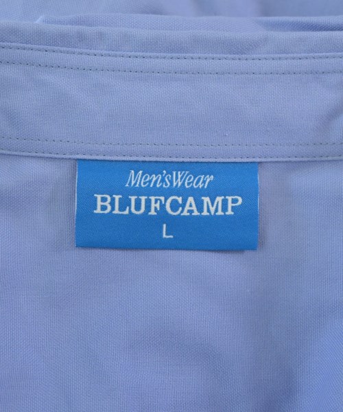 BLUFCAMP（ブルーフキャンプ）カジュアルシャツ 青 サイズ:L メンズ/2200700775057