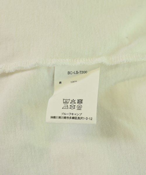 BLUFCAMP（ブルーフキャンプ）Tシャツ・カットソー 白 サイズ:L メンズ/2200707244082