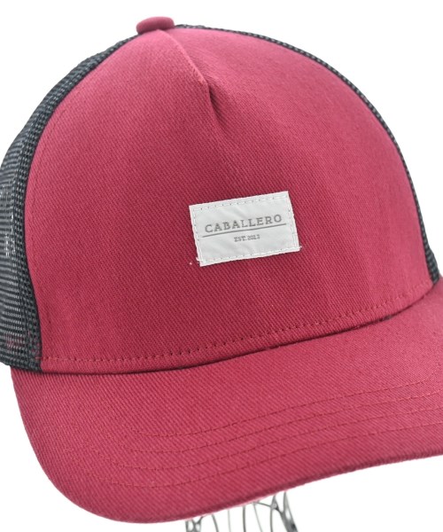 CABALLELO（キャバレロ）キャップ 赤 サイズ:F レディース/2200622339061