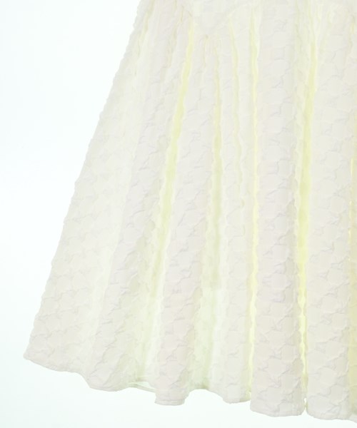 CADUNE（カデュネ）ロング・マキシ丈スカート 白 サイズ:34(XS位) レディース/2200615386065