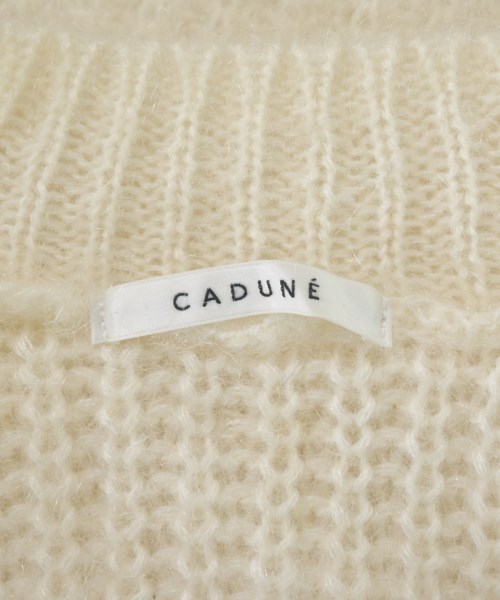 CADUNE（カデュネ）ニット・セーター 白 サイズ:38(M位) レディース/2200618668106