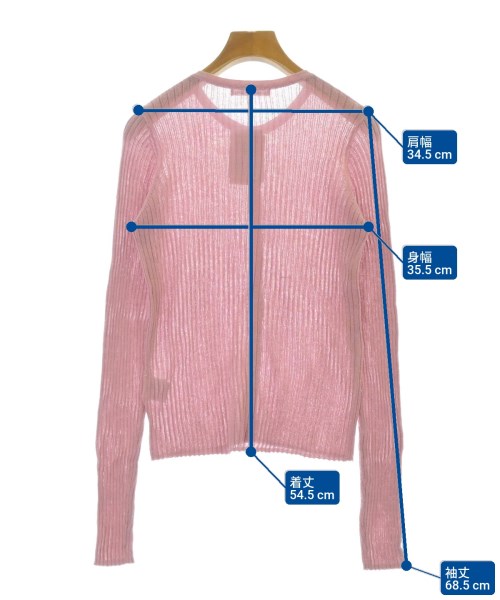 CADUNE（カデュネ）カーディガン ピンク サイズ:38(M位) レディース/2200615320076