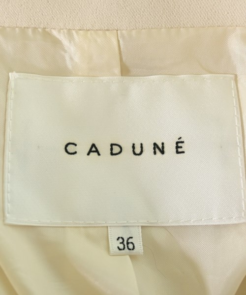 CADUNE（カデュネ）テーラードジャケット 白 サイズ:36(S位) レディース/2200599882041