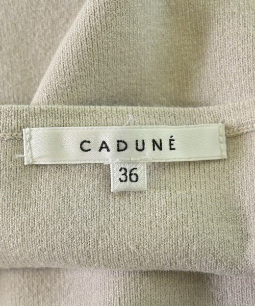 CADUNE（カデュネ）ワンピース グレー サイズ:36(S位) レディース/2200600259084
