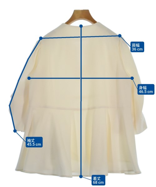 CADUNE（カデュネ）ブラウス 白 サイズ:36(S位) レディース/2200676383034