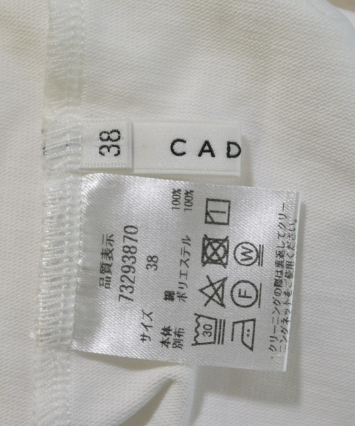 CADUNE（カデュネ）Tシャツ・カットソー 白 サイズ:38(M位) レディース/2200666485090
