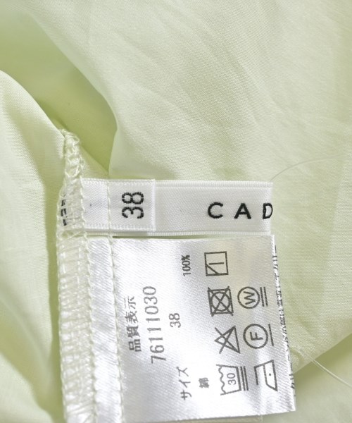 CADUNE（カデュネ）カジュアルシャツ 緑 サイズ:38(M位) レディース/2200697109132