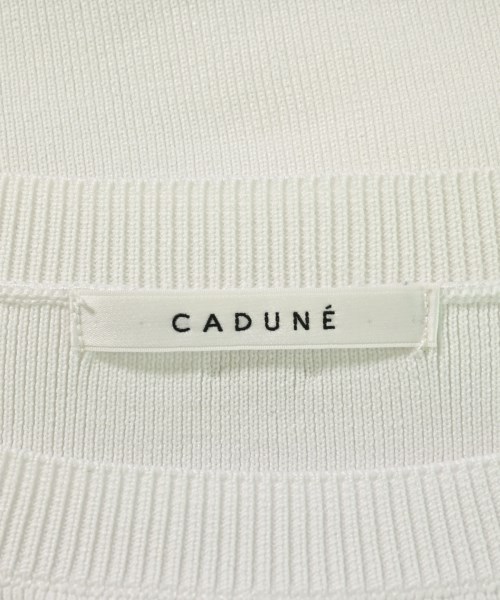 CADUNE（カデュネ）ニット・セーター 白 サイズ:38(M位) レディース/2200697939135