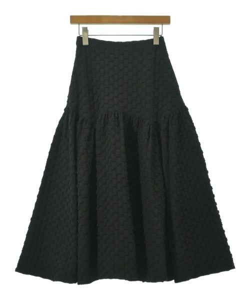 CADUNE(カデュネ)ロング・マキシ丈スカート 黒 サイズ:34(XS位)/2200649690053