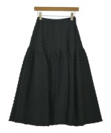 CADUNE（カデュネ）ロング・マキシ丈スカート 黒 サイズ:34(XS位) レディース/2200649690053