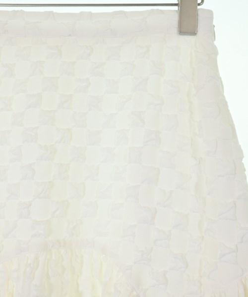 CADUNE（カデュネ）ロング・マキシ丈スカート 白 サイズ:34(XS位) レディース/2200655044031