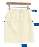 CADUNE（カデュネ）ひざ丈スカート ベージュ サイズ:34(XS位) レディース/2200645889130