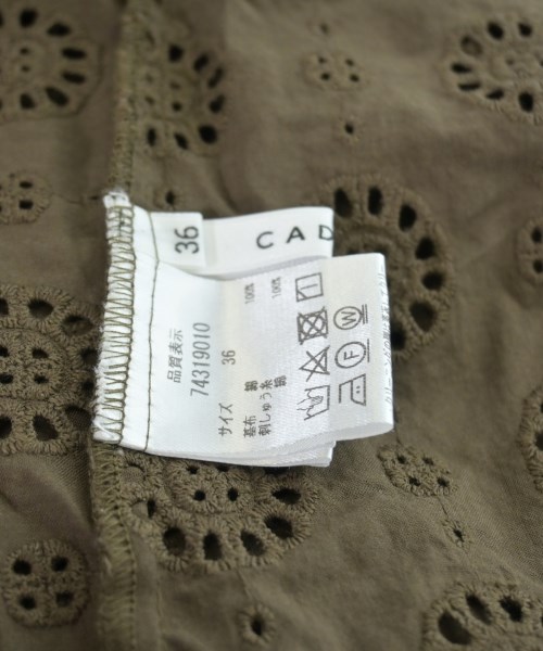 CADUNE（カデュネ）ブラウス 茶 サイズ:36(S位) レディース/2200641231100