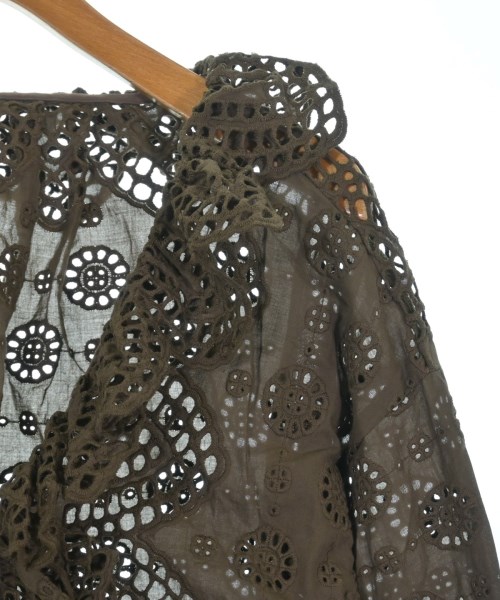 CADUNE（カデュネ）ブラウス 茶 サイズ:36(S位) レディース/2200641231100