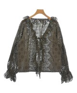 CADUNE（カデュネ）ブラウス 茶 サイズ:36(S位) レディース/2200641231100