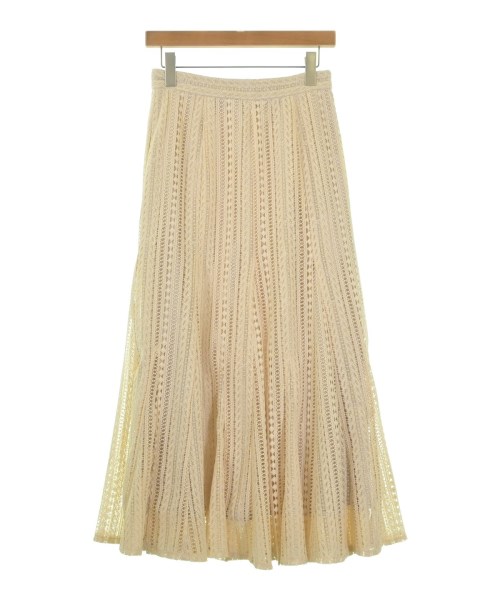 CADUNE(カデュネ)ロング・マキシ丈スカート ベージュ サイズ:38(M位)/2200644623087