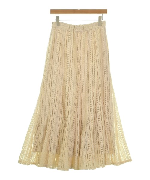 CADUNE（カデュネ）ロング・マキシ丈スカート ベージュ サイズ:38(M位) レディース/2200644623087