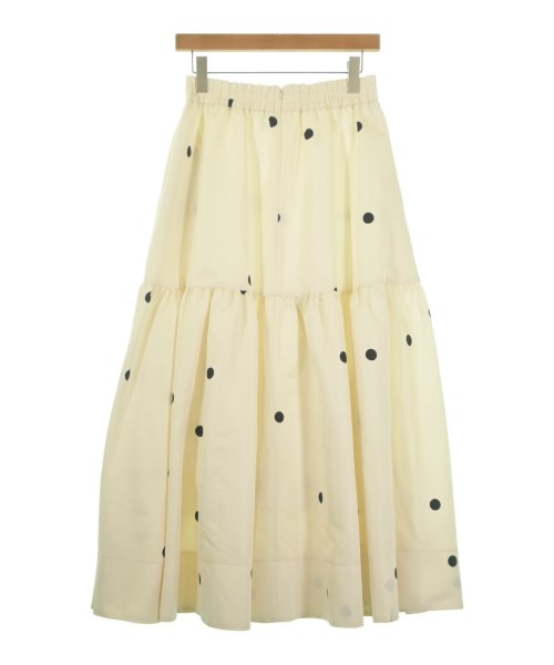 CADUNE（カデュネ）ロング・マキシ丈スカート 白 サイズ:38(M位) レディース/2200644623094