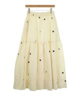 CADUNE（カデュネ）ロング・マキシ丈スカート 白 サイズ:38(M位) レディース/2200644623094