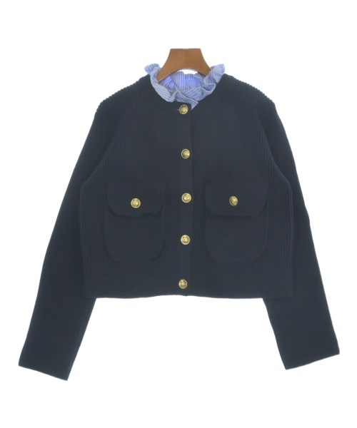 CADUNE(カデュネ)カーディガン 紺 サイズ:36(S位)/2200662487036