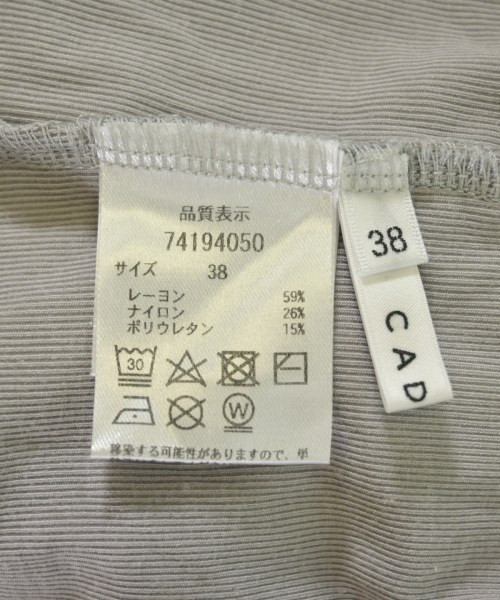 CADUNE（カデュネ）Tシャツ・カットソー グレー サイズ:38(M位) レディース/2200713547252