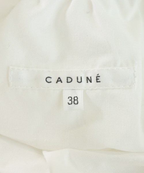 CADUNE（カデュネ）ブラウス 白 サイズ:38(M位) レディース/2200717678051