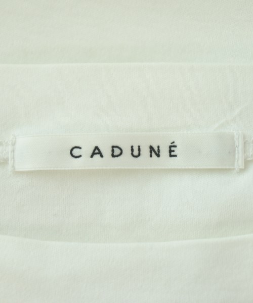 CADUNE（カデュネ）Tシャツ・カットソー 白 サイズ:38(M位) レディース/2200680174048