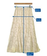 CADUNE（カデュネ）ロング・マキシ丈スカート 白 サイズ:38(M位) レディース/2200683480030